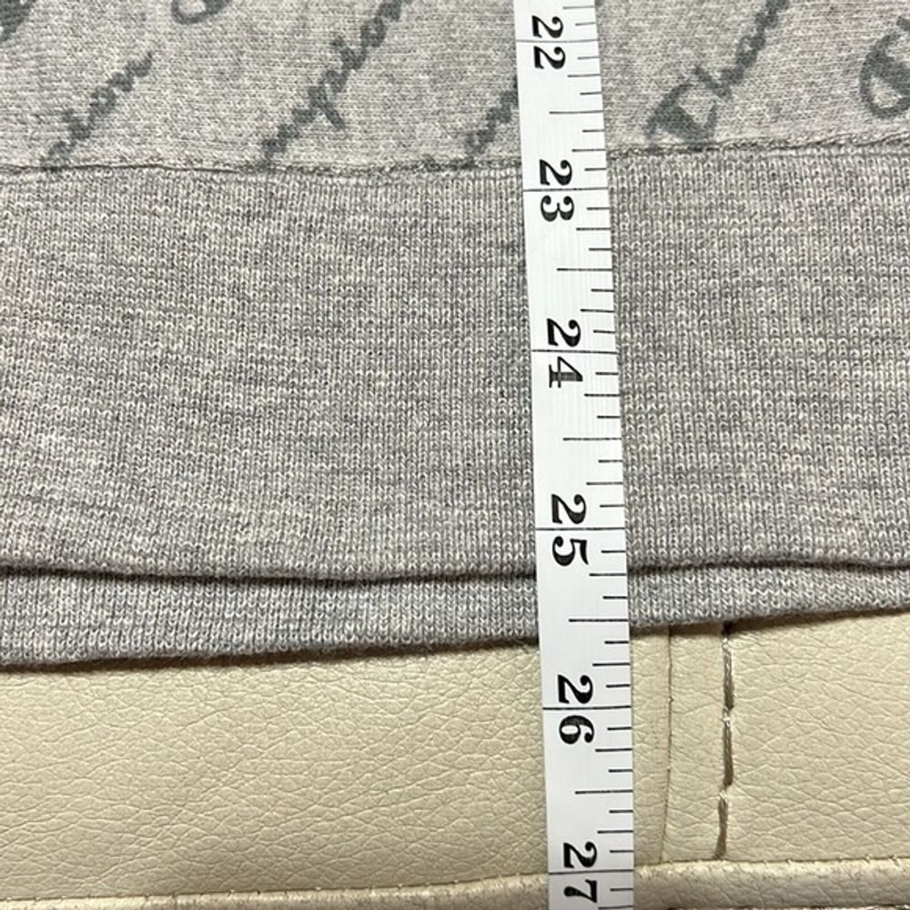 Champion Reverse Weave All Over Script Print Crew… - image 7